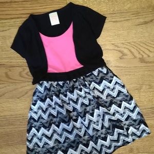 Faded Glory Girl Dress Size XS(4-5)